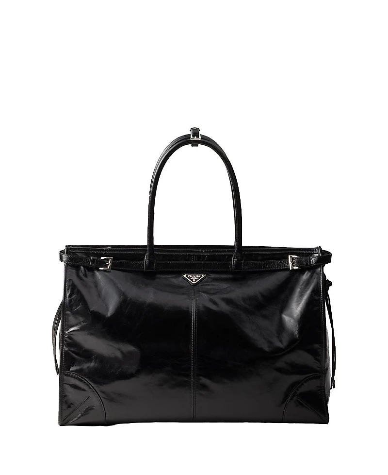Prada Leather Tote Bag