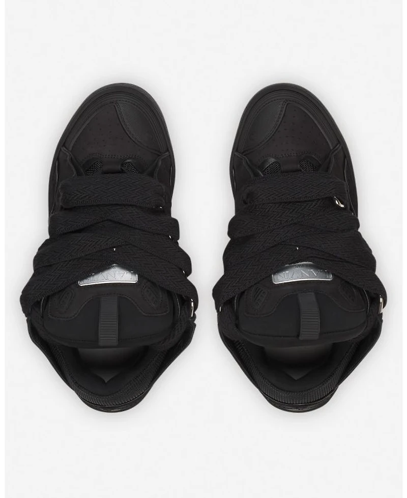 Unisex Curb Leather Sneakers