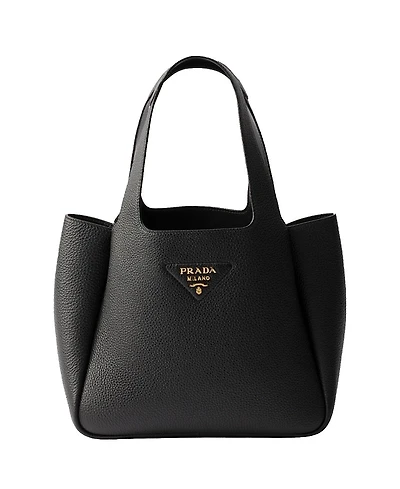 Prada Small Leather Tote Bag
