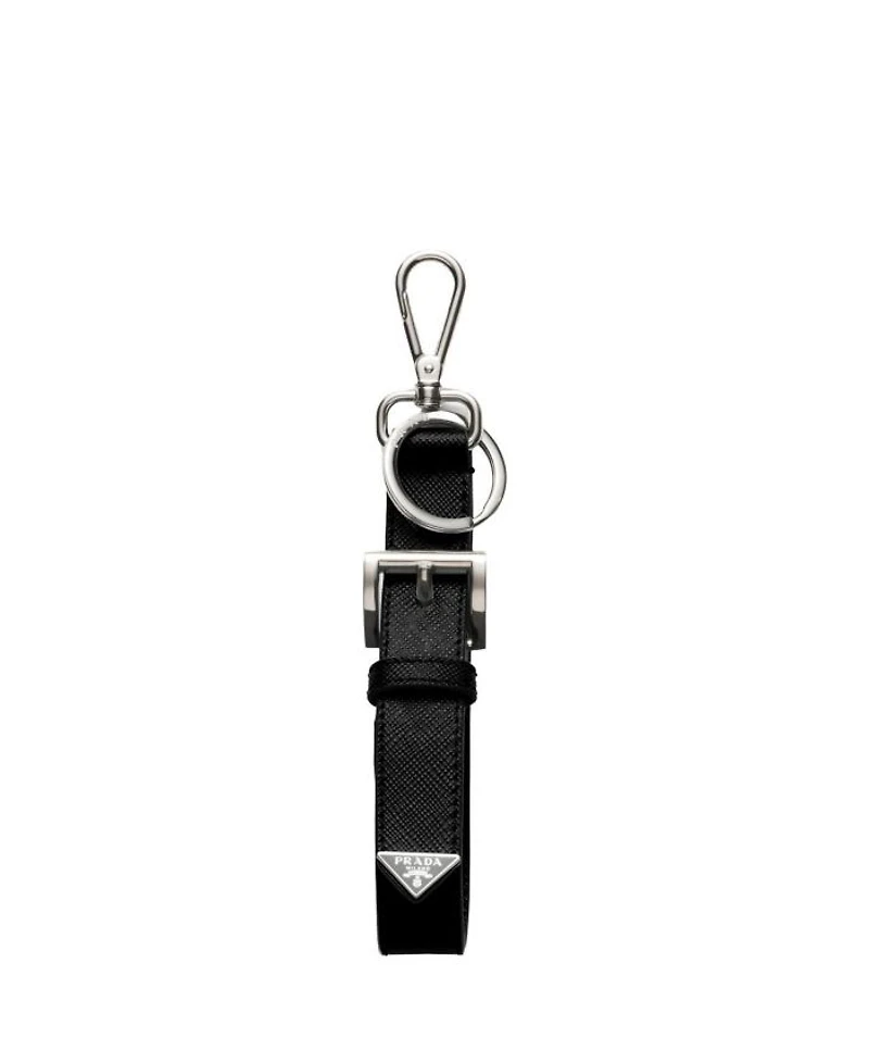 Saffiano Leather Key Ring