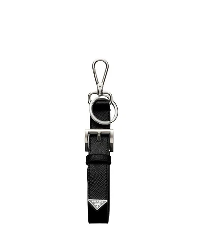 Saffiano Leather Key Ring