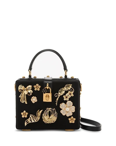 Small Embellished Top Handle Bag
