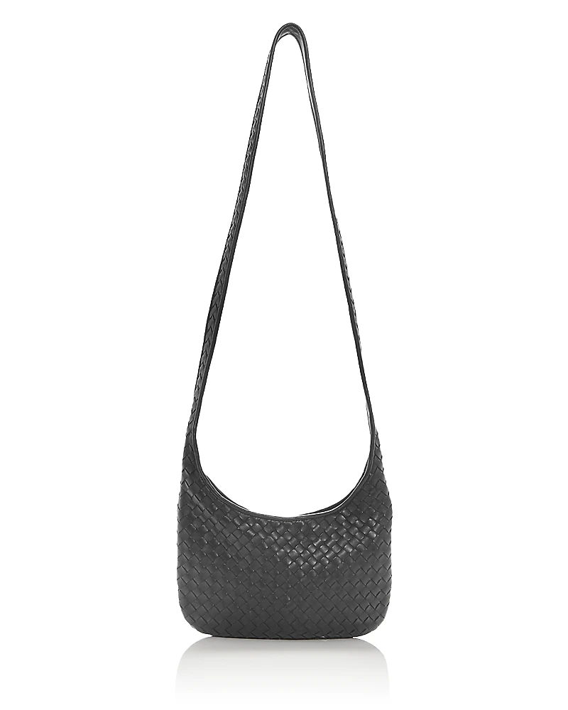Bottega Veneta Intrecciato Leather Crossbody Bag