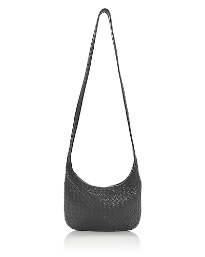 Bottega Veneta Intrecciato Leather Crossbody Bag
