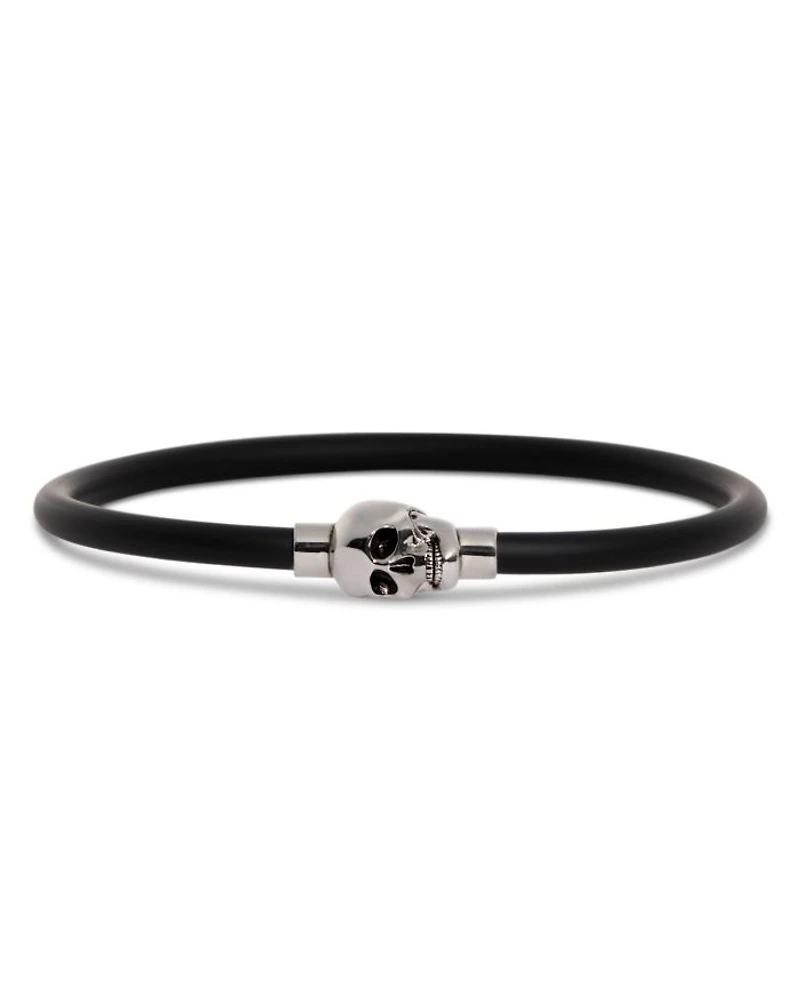 Skull Rubber Cord Bracelet