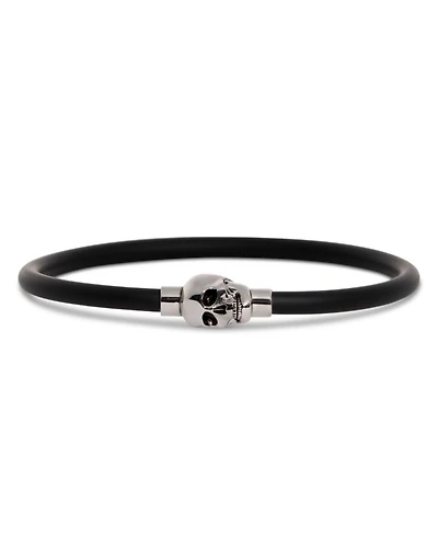 Skull Rubber Cord Bracelet