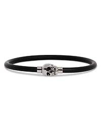 Skull Rubber Cord Bracelet