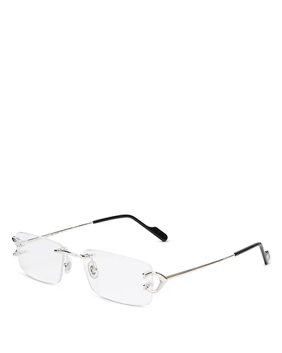 Cartier Rectangular Optical Glasses, 56mm