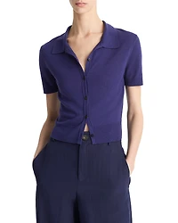 Vince Collared Button Up Top