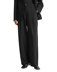 Vince High Waist Pleated Pants