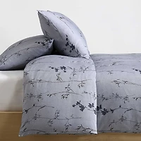 Calvin Klein Wildflower Print Sateen Comforter Set
