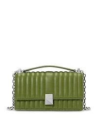 kate spade new york Deco Quilted Leather Mini Flap Chain Crossbody