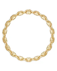 Gemini Link Collar Necklace, 17.3"