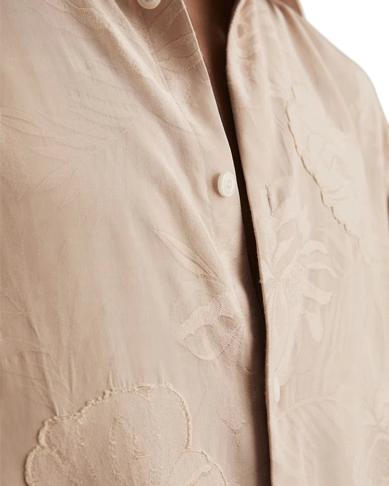 Coupe Floral Jacquard Shirt