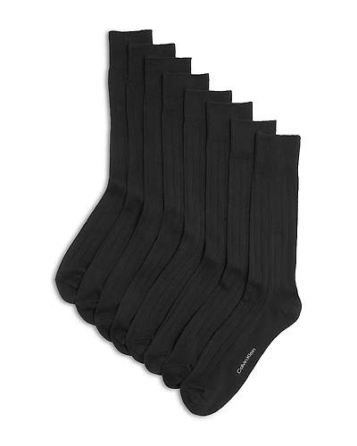 Calvin Klein Crew Socks, Pack of 4