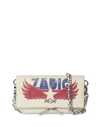 Zadig & Voltaire Rock Nano Grained Leather America Flash Bag