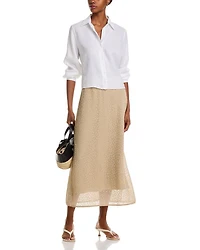 Curved Sleeve Shirt