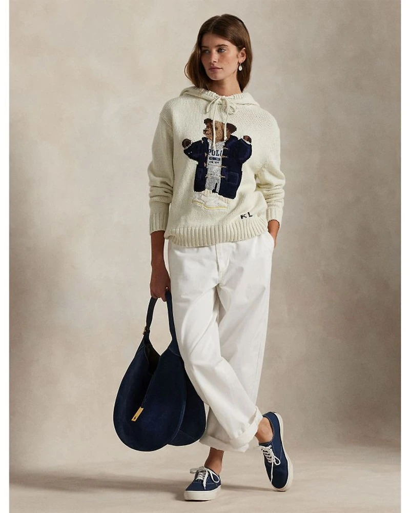 Polo Bear Hooded Sweater