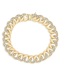 Kenneth Jay Lane Pave Chain Link Bracelet