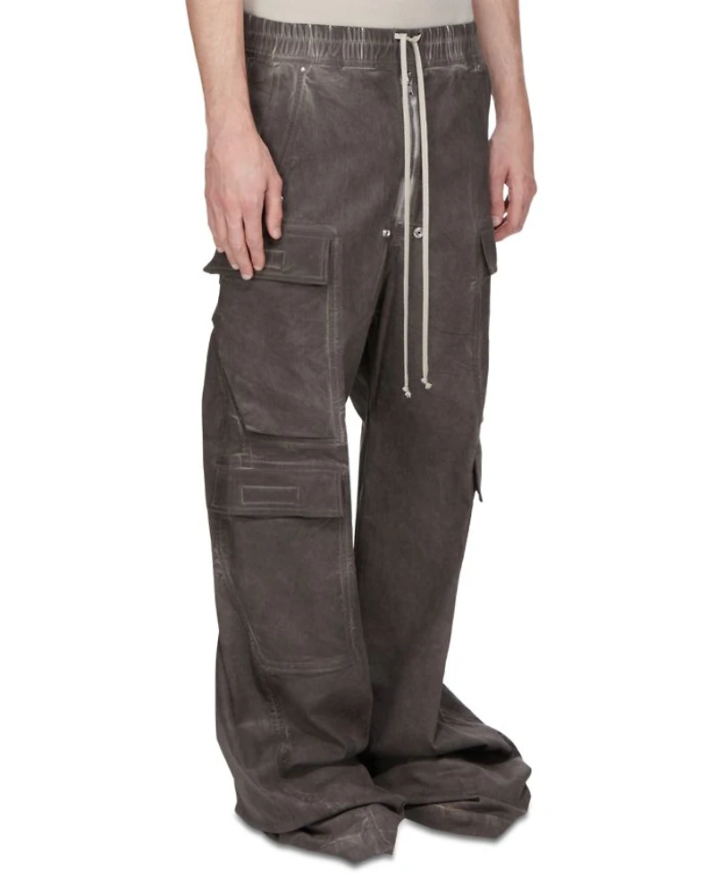 Double Cargo Denim Pants