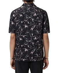 Dan Printed Short Sleeve Camp Shirt