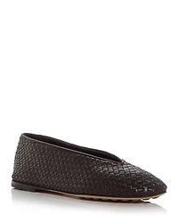 Women's Rosa Intrecciato Ballet Flats