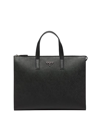 Saffiano Leather Tote