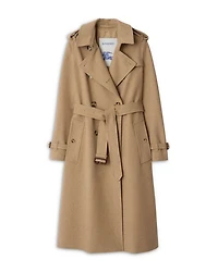 Long Cashmere Kensington Trench Coat