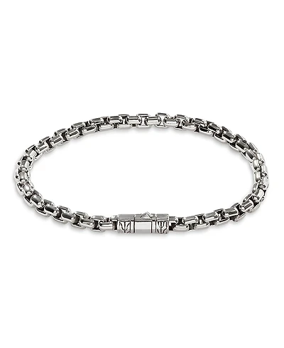 John Hardy Sterling Silver Box Chain Bracelet, 4.8mm
