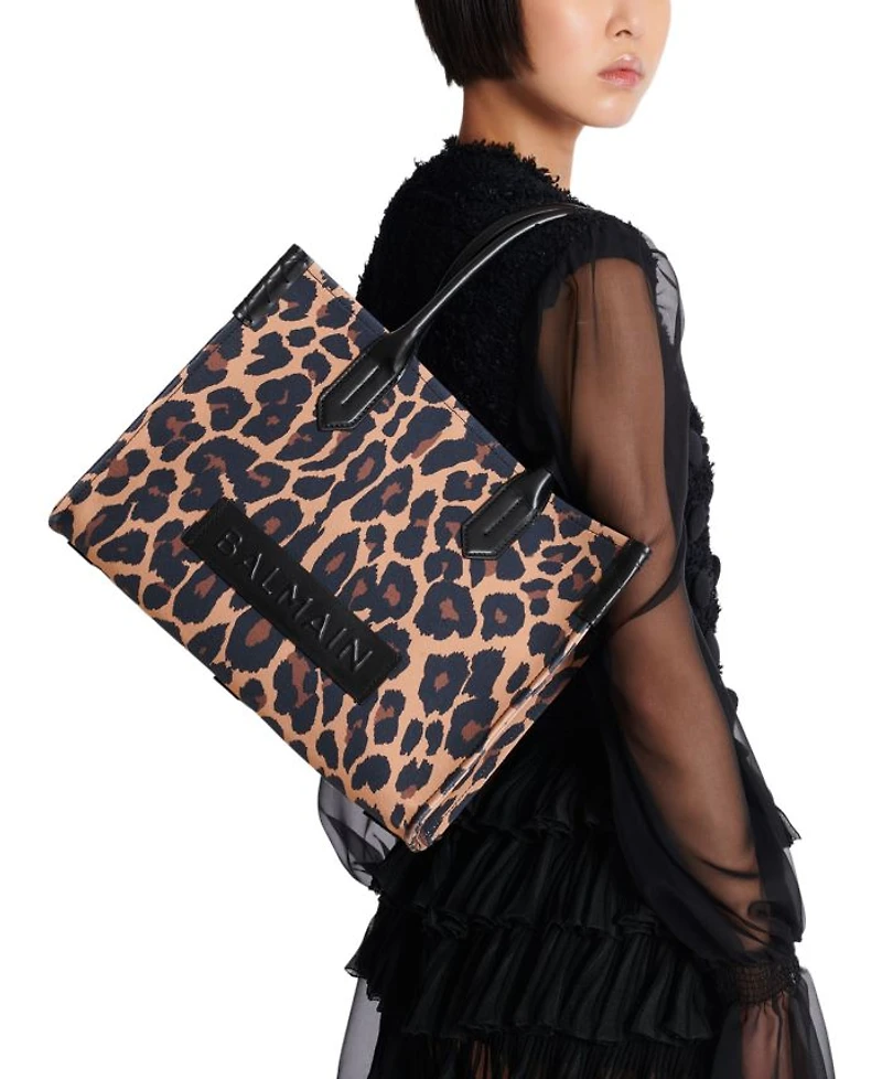 B-Army 36 Leopard Print Tote Bag