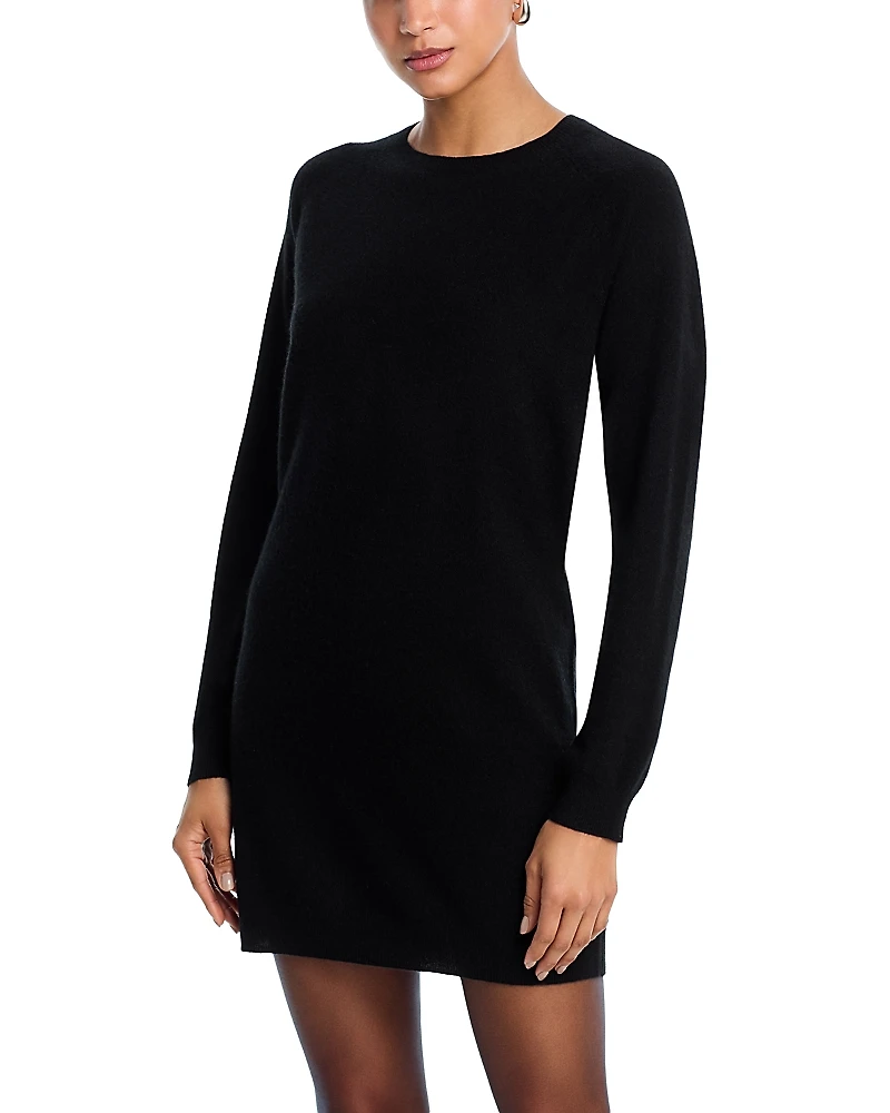Aqua 100% Cashmere Mini Dress - Exclusive