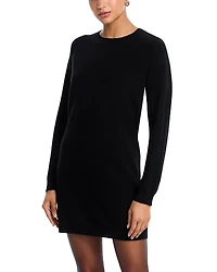 Aqua 100% Cashmere Mini Dress - Exclusive