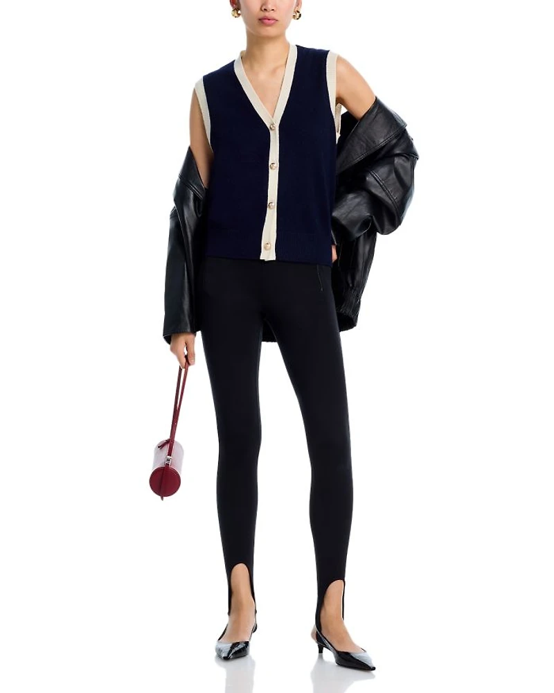 Cashmere V Neck Sweater Vest - Exclusive