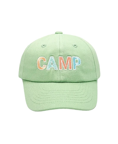 Bits & Bows Boys' Camp Baseball Hat - Little Kid