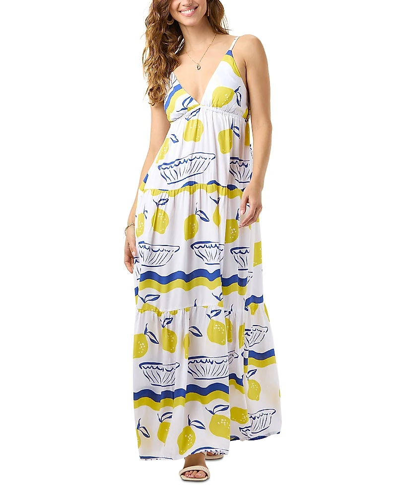 Tiare Hawaii Waikiki Maxi Dress Swim Cover-Up