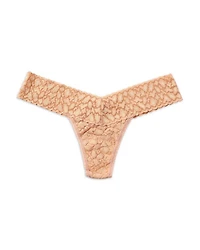 Leopard Lace Low Rise Thong