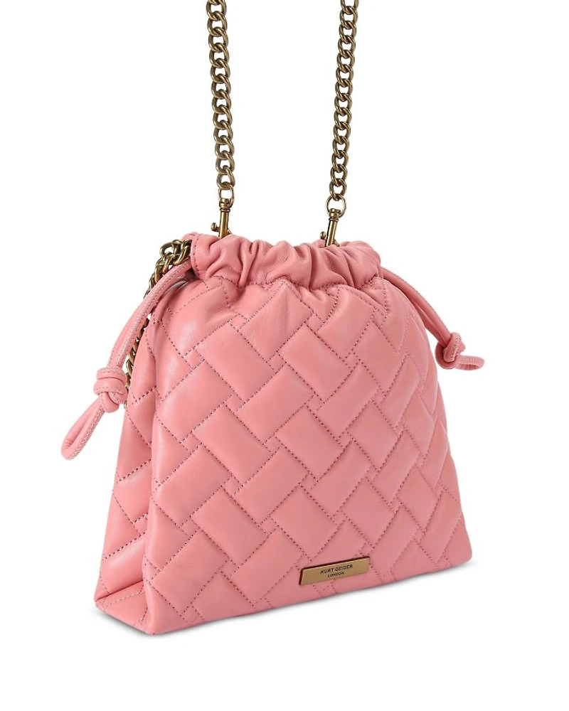 Small Kensington Drawstring Bucket Bag