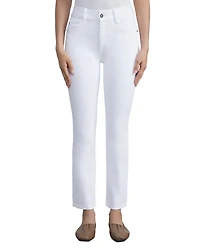 Lafayette 148 New York High Rise Straight Jeans
