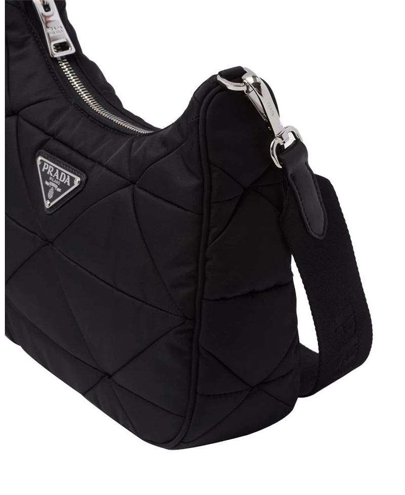 Padded Re-Nylon Shoulder Bag
