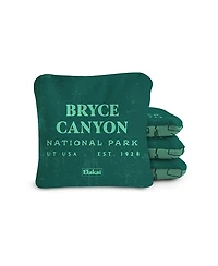 Elakai 6x6 Bryce Canyon National Park Durasuede + Turbo Polyglide Pilot Versacraft Cornhole Bags