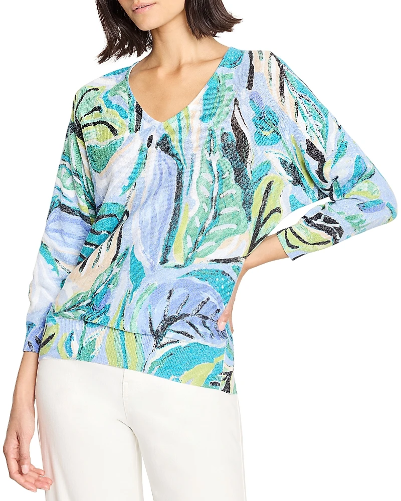 Nic+Zoe Island Beat Slub Sweater