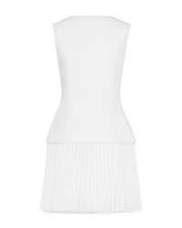 Haddy Mixed Media Pleated Dress