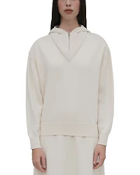 Rosetta Getty Double Layer Pullover Hoodie