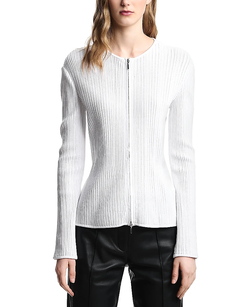 Emporio Armani Textured Ottoman Jacket