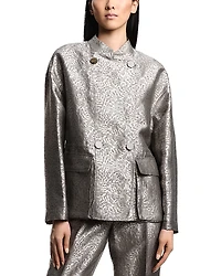 Emporio Armani Shiny Jacquard Blazer