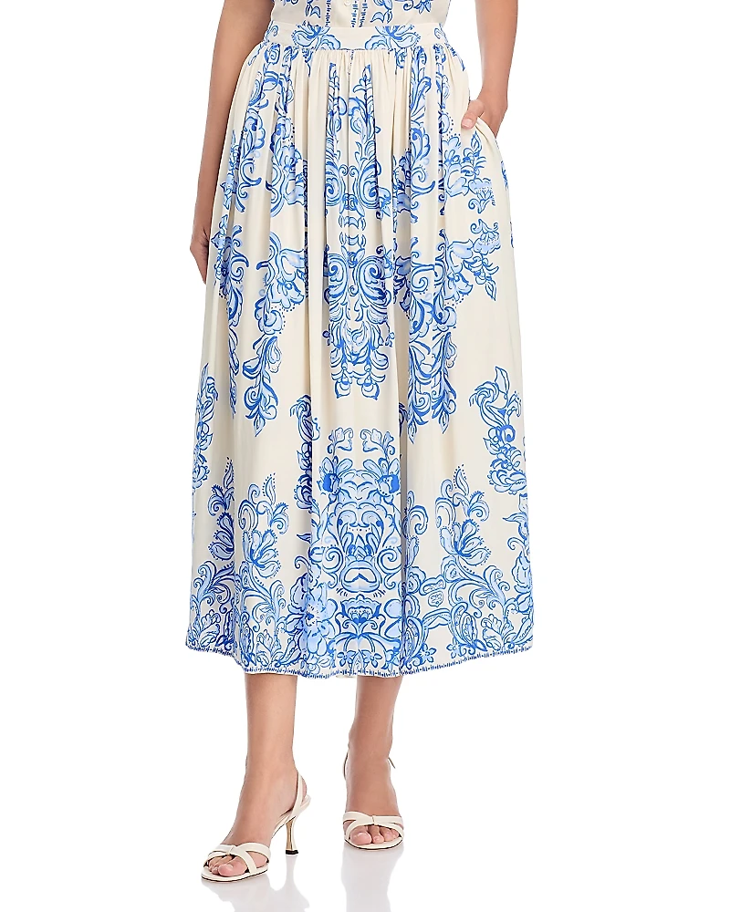 Johnny Was Kenzie Midi Skirt