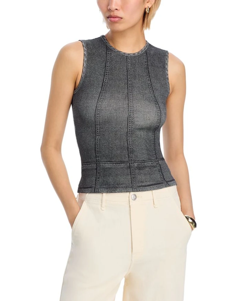 Miramar Ribbed Tank Top