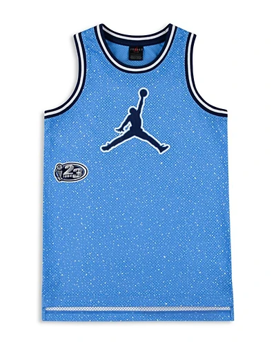 Boys' Jordan Play Off Speckled Tank Top - Big Kid
