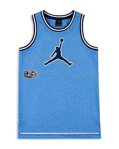 Jordan Boys' Play Off Speckled Tank Top - Big Kid