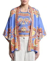Etro Silk Kimono Jacket